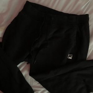 Black FILA sweats